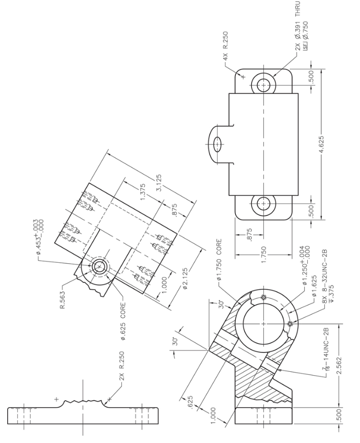 Solved 1. For the sake of this exercise, if the section view | Chegg.com