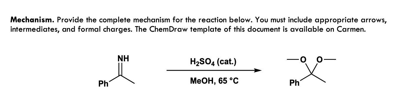 Solved Mechanism. Provide The Complete Mechanism For The | Chegg.com