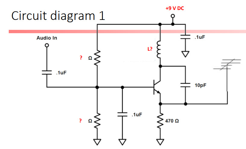 Solved Design Fm Transmitter In The 2 Circuits Above Design