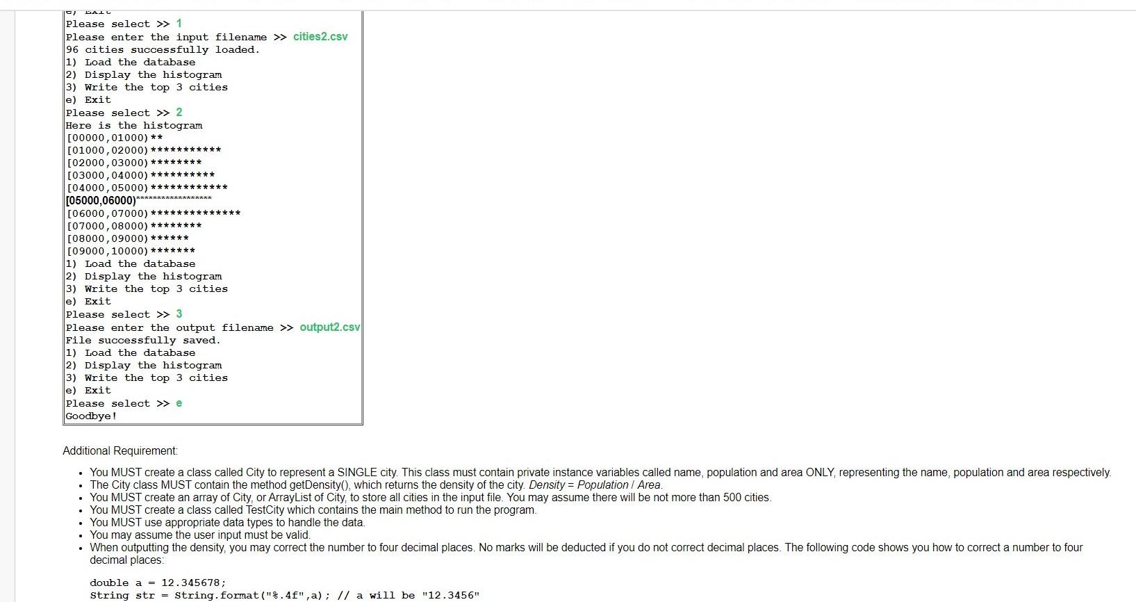 Solved I will give you the right code for the question and | Chegg.com