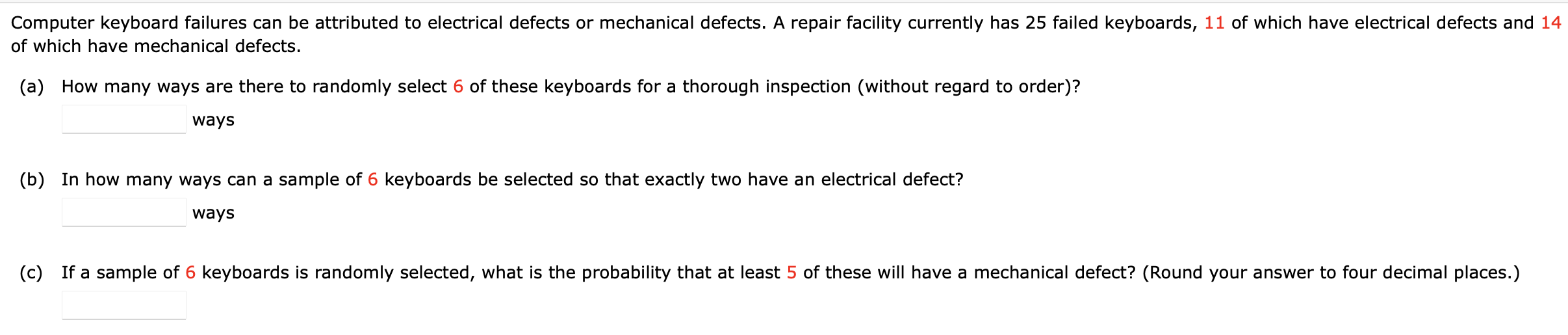 Solved Computer keyboard failures can be attributed to
