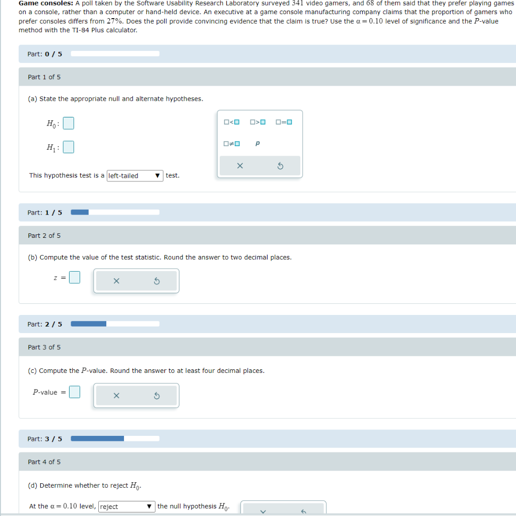 Solved Game consoles A poll taken by the Software Usability