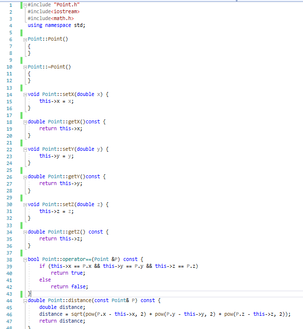 Solved Only need pointcloud.cpp and .h PointCloud: It keeps | Chegg.com