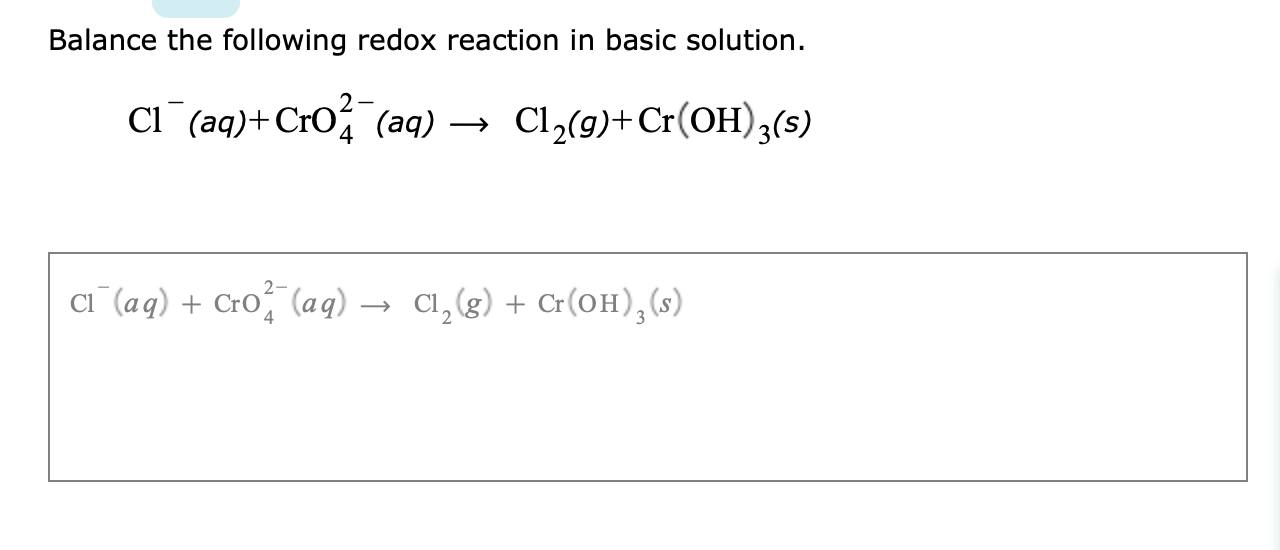 solved-balance-the-following-redox-reaction-in-basic-chegg