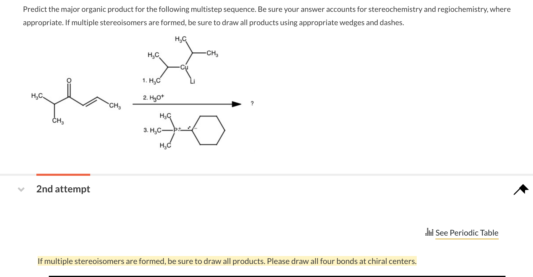 Solved Predict the major organic product for the following | Chegg.com