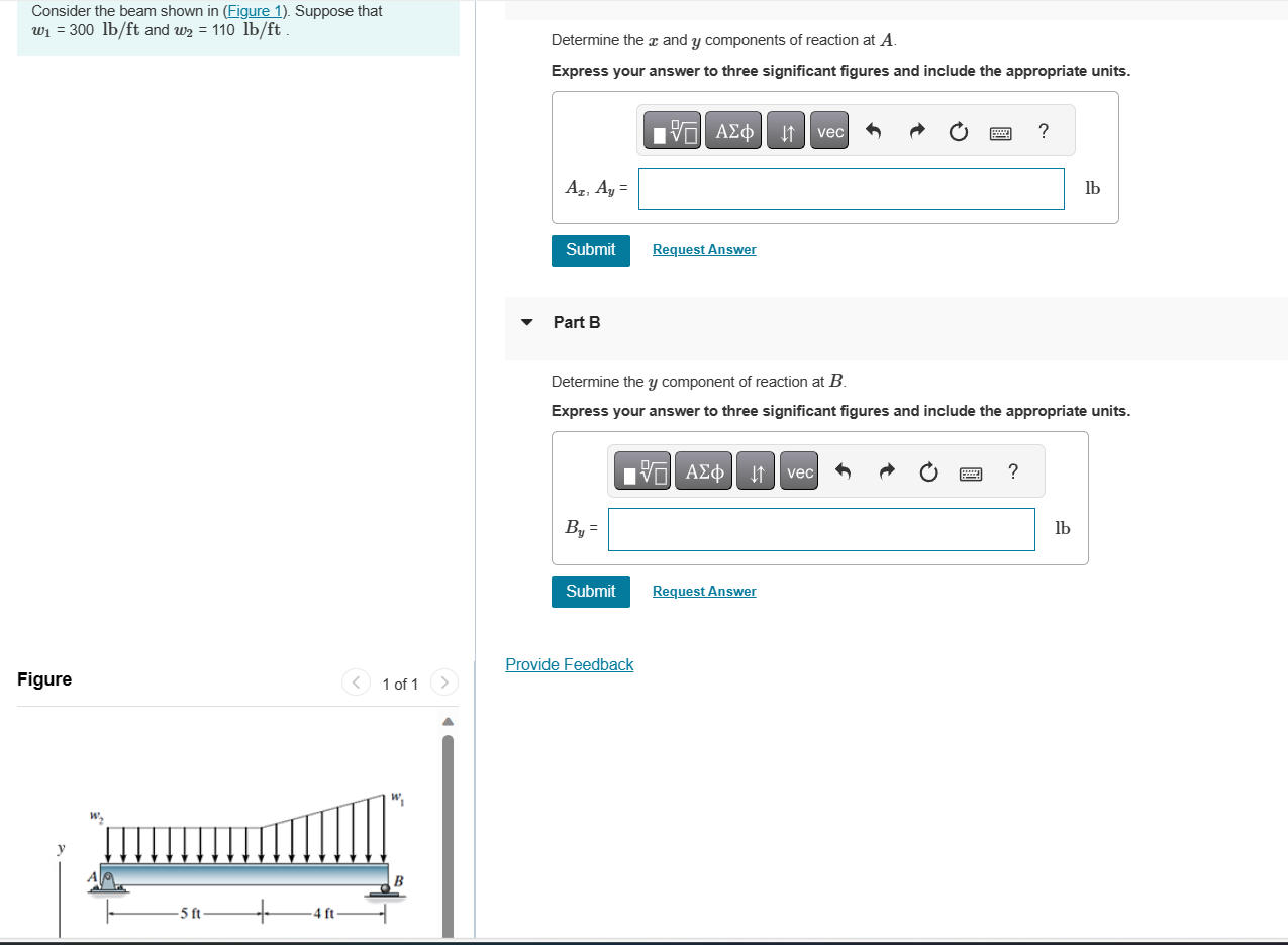 Solved Consider The Beam Shown In (Figure 1). Suppose That | Chegg.com