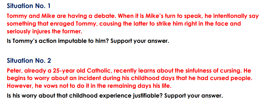 Situation No 1 Tommy And Mike Are Having A Debate Chegg Com