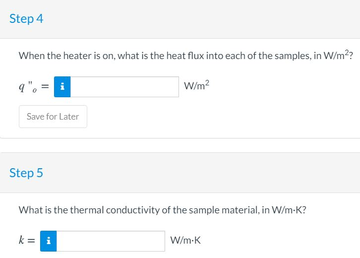 Solved A method for determining the thermal conductivity k | Chegg.com