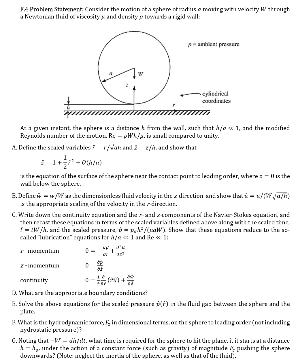 F.4 Problem Statement: Consider the motion of a | Chegg.com