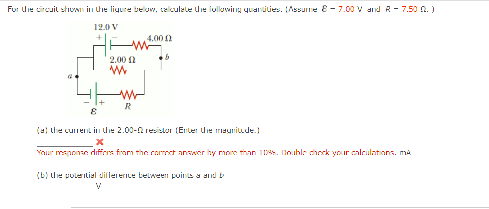 Solved or the circuit shown in the figure below, calculate | Chegg.com