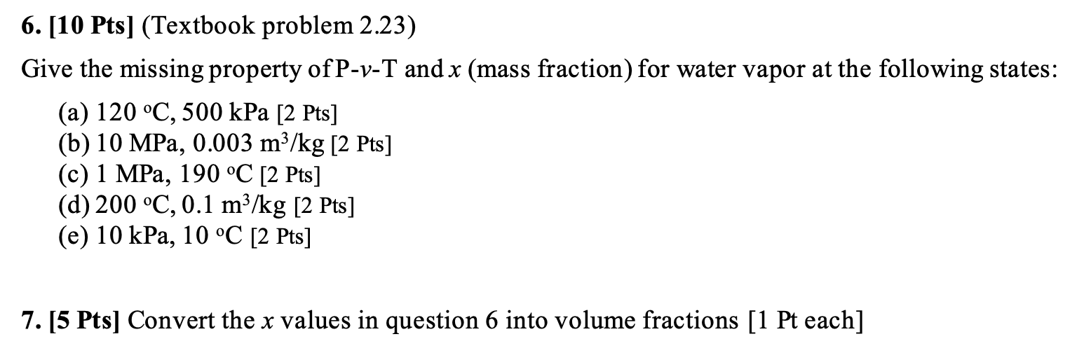 Solved 6. [10 Pts] (Textbook Problem 2.23) Give The Missing | Chegg.com