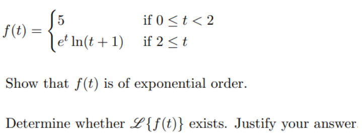 Solved f(t) = if 0 | Chegg.com