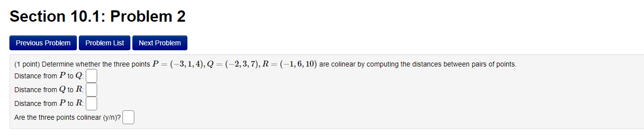 Solved Section 10.1: Problem 1 Previous Problem Problem List | Chegg.com