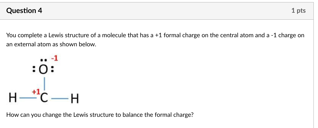 Solved You complete a Lewis structure of a molecule that has | Chegg.com