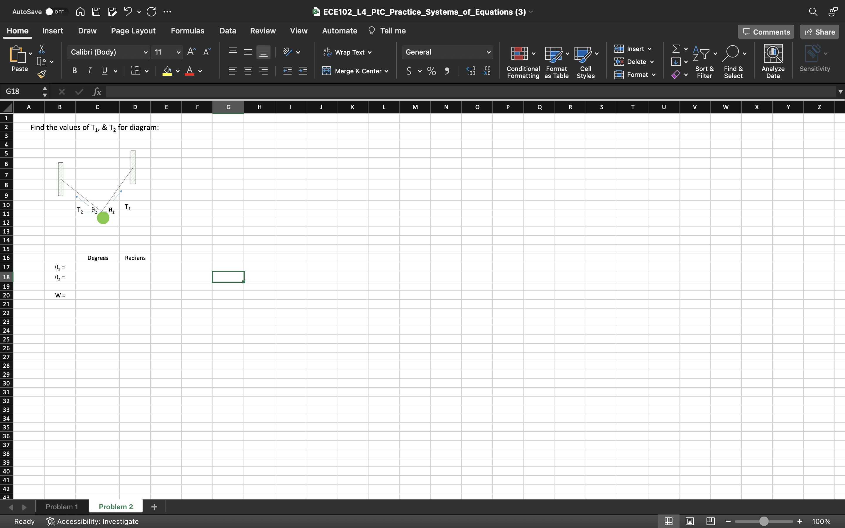 Solved Please Answer The Work Inside A Excel Sheet And Show | Chegg.com