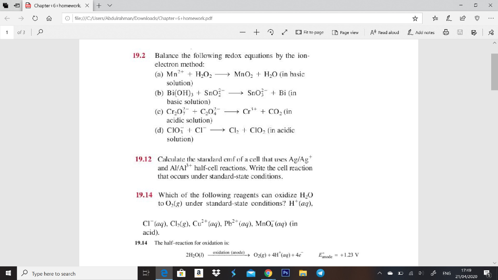 Solved 0 Chapter 161 Homework X V A 0 File C Us Chegg Com