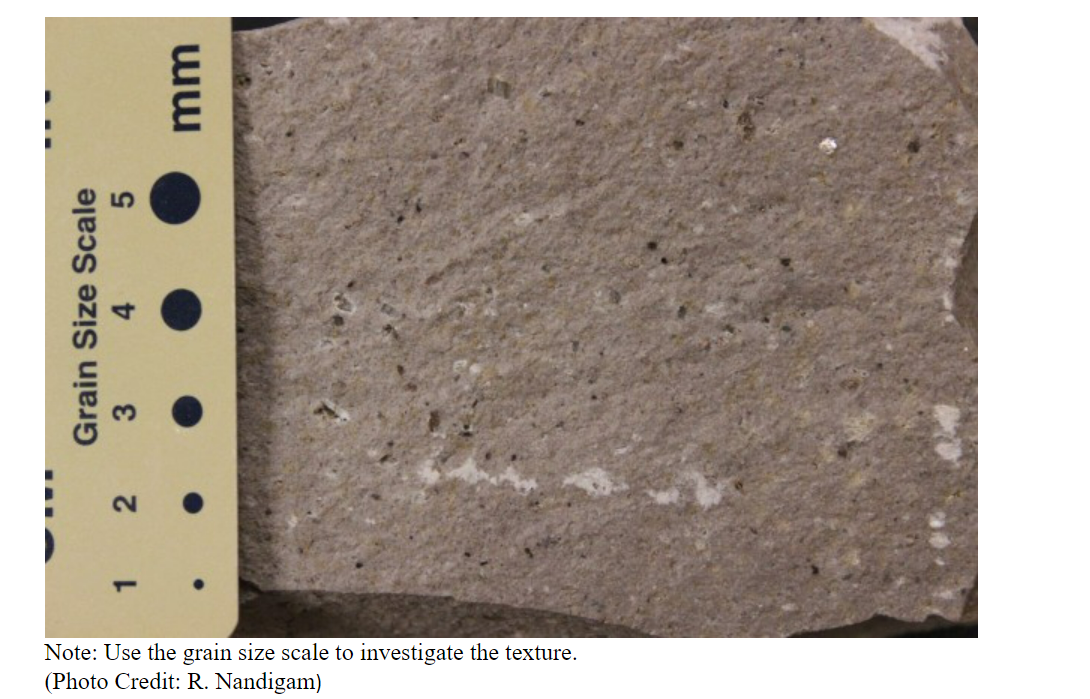 Solved Examine the igneous rock shown here and | Chegg.com