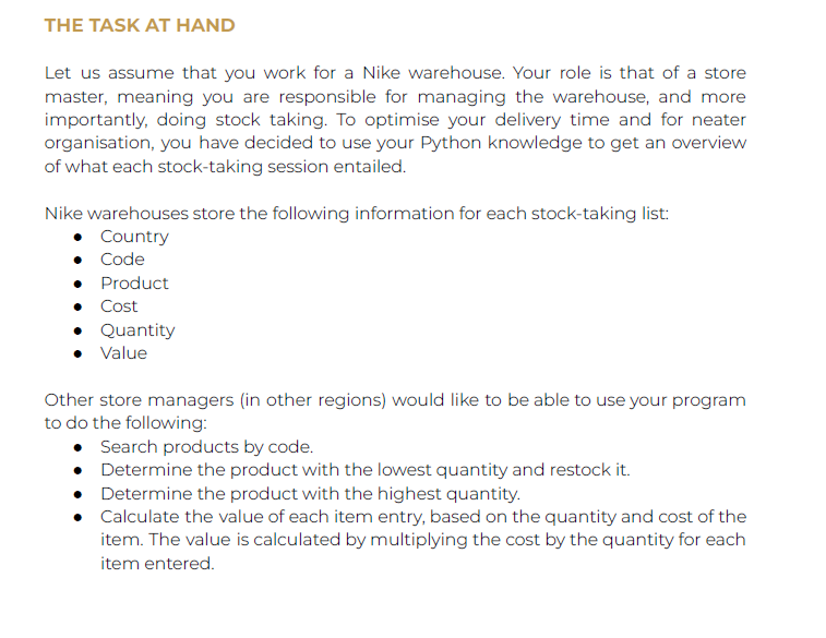 Solved Python Program Using Oop To Create A Real Life Chegg