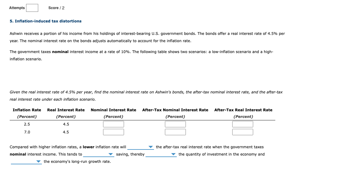 Solved blank 1- (increase/decrease) blank 2- | Chegg.com
