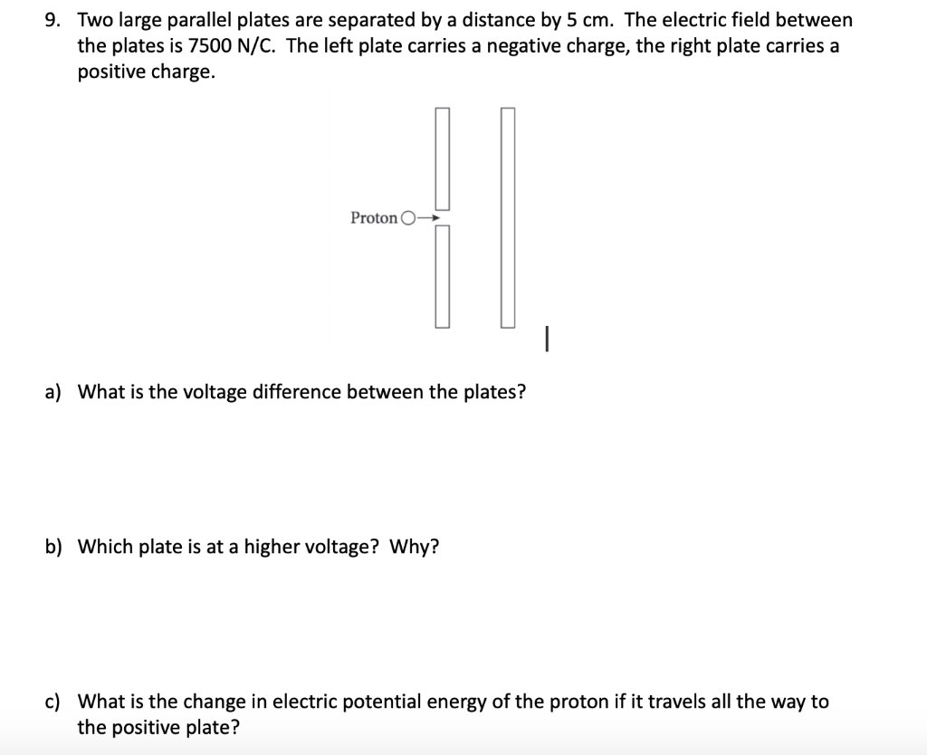 proton voltage difference