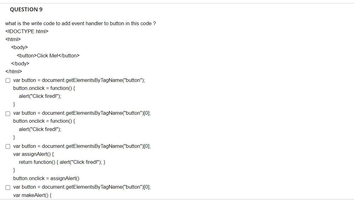 Solved QUESTION 2 What is output of this code? function | Chegg.com