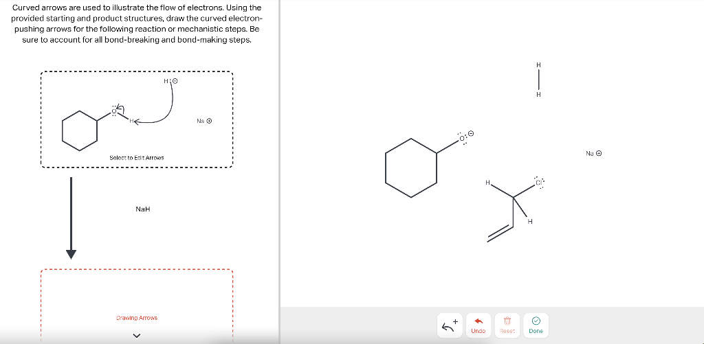 Solved Curved arrows are used to illustrate the flow of | Chegg.com