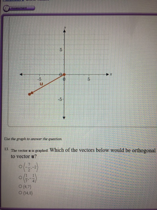 Solved Lesson 8: Vectors Test Precalculus B Unit 5: Vectors | Chegg.com