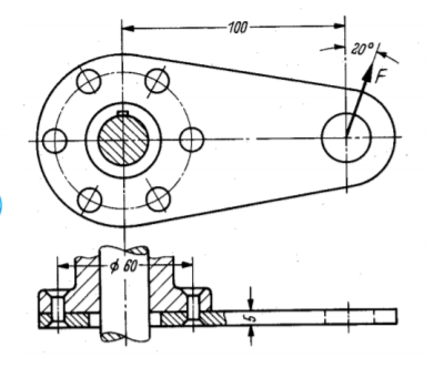 Solved The force acting on the eccentric loaded rivet | Chegg.com