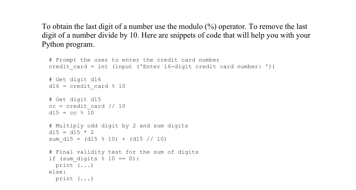 Solved With this program you will test whether a given | Chegg.com