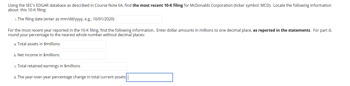 sec's edgar database microsoft