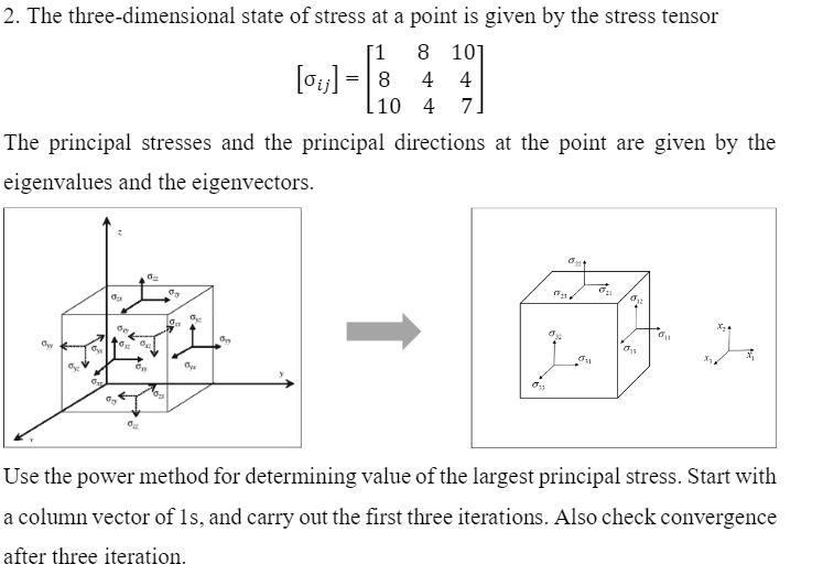 = 2. The Three-dimensional State Of Stress At A Po ...