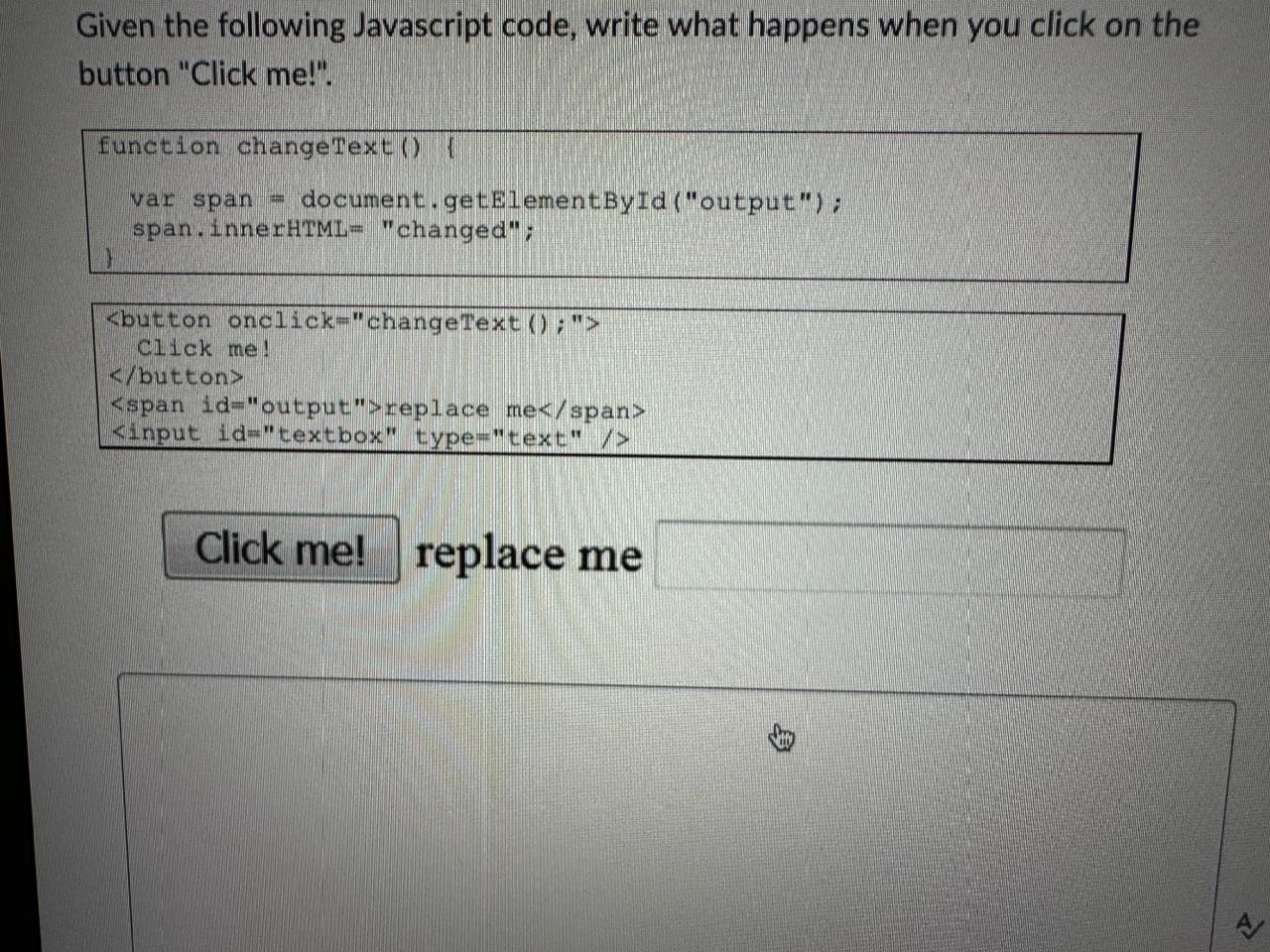 solved-given-the-following-javascript-code-write-what-chegg