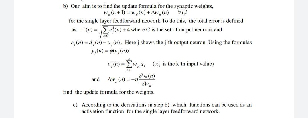 B Our Aim Is To Find The Update Formula For The S Chegg Com