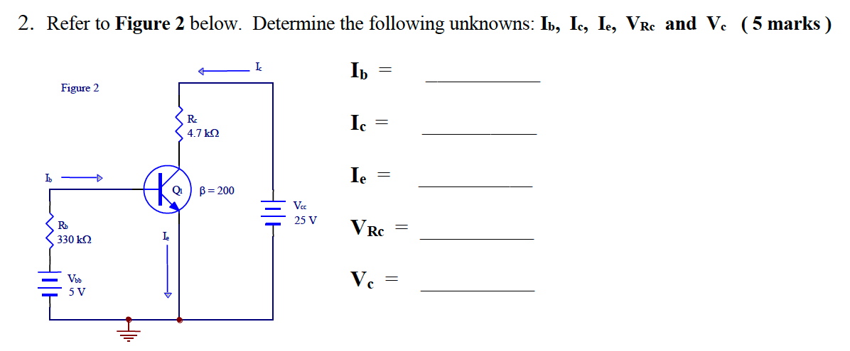 Solved 2. Refer To Figure 2 Below. Determine The Following | Chegg.com