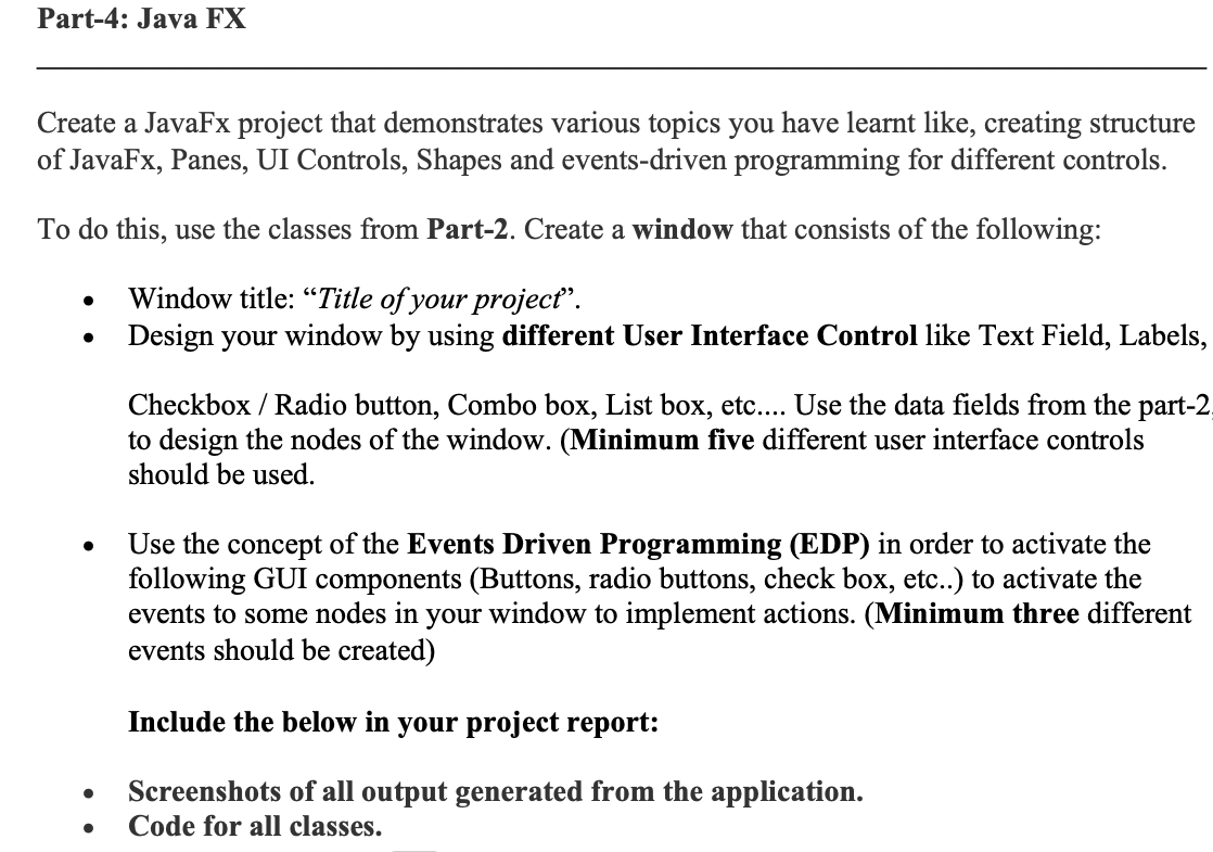 part-1-objects-and-classes-create-a-java-project-chegg