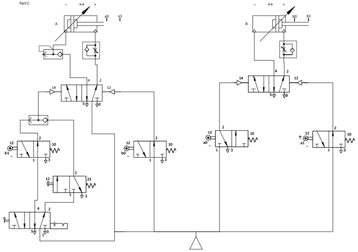 Solved Calculate the air consumption of the circuit Part C | Chegg.com