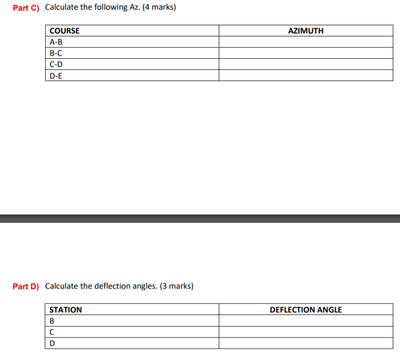Solved Q1) A total station was set up at station #462 with | Chegg.com