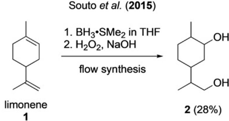 Solved Souto Et Al. (2015) 1. Bh3⋅sme2 In Thf 2. H2o2,naoh 