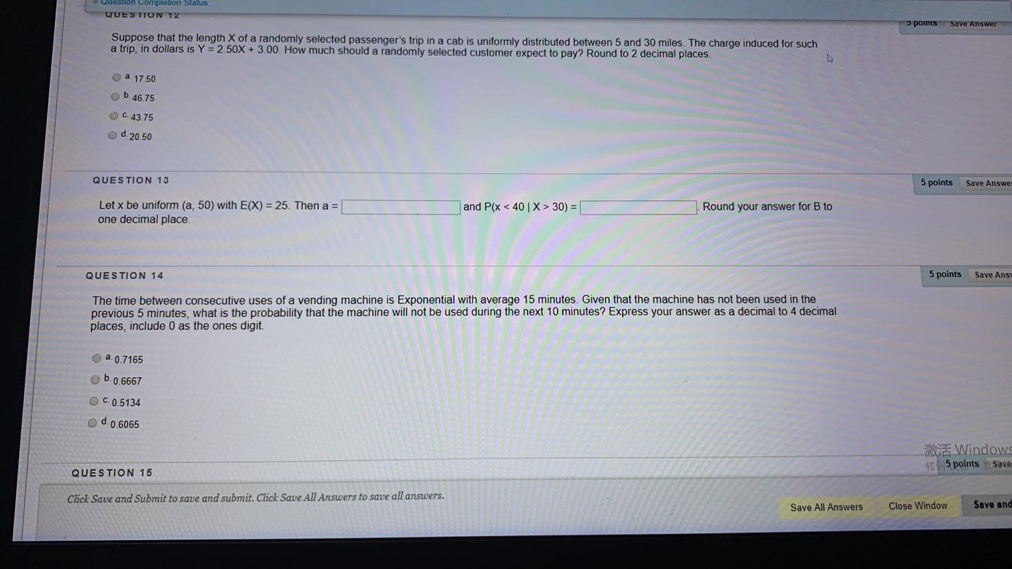 Solved Quesuon Completion Status QUESTION 12 5 points Save | Chegg.com