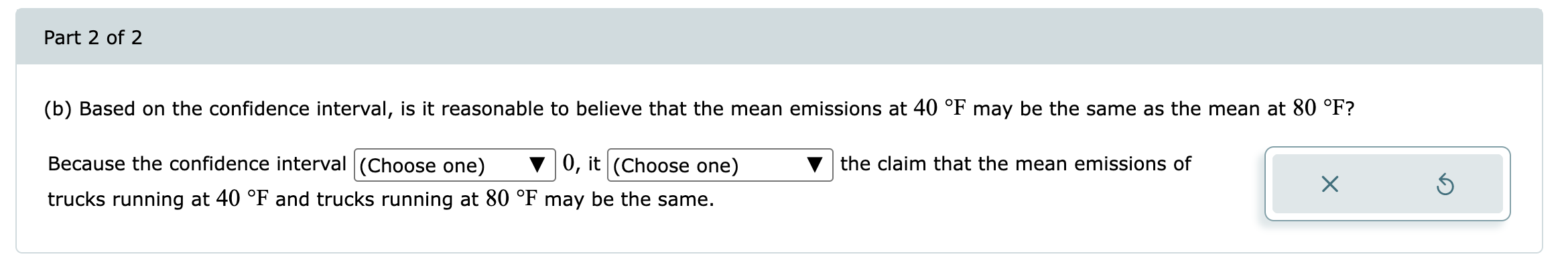 (a) Construct an 80% confidence interval for the | Chegg.com
