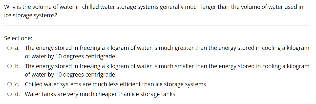 Ice Storage or Chilled Water Storage? Which Is Right for the Job?