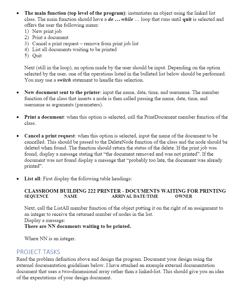 In C++ please. Not an actual program, just a | Chegg.com