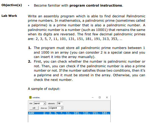 Solved Write Intel 8086 16 ﻿bit assembly code for this | Chegg.com