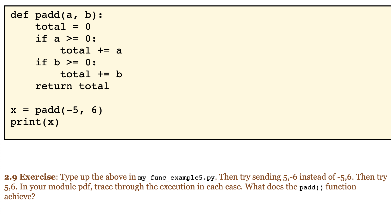 Solved When doing the tracing, please trace the program as | Chegg.com