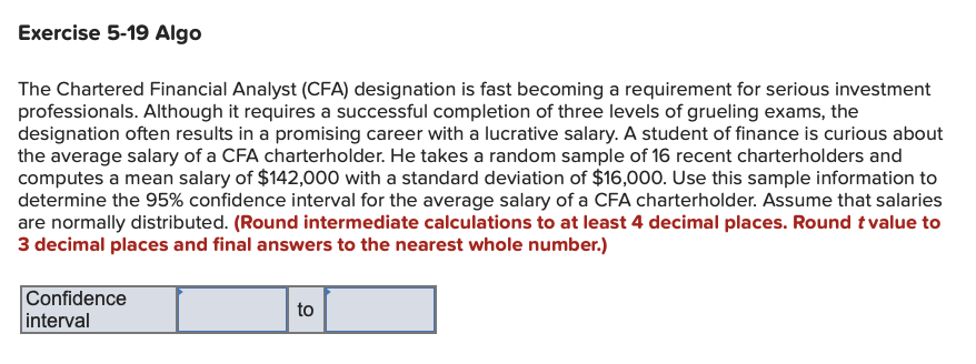 Solved The Chartered Financial Analyst (CFA) designation is | Chegg.com