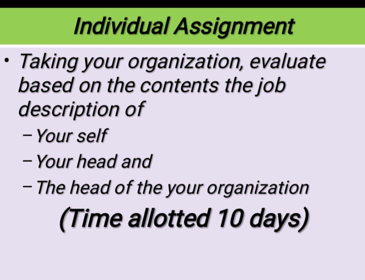Solved Individual Assignment • Taking your organization, | Chegg.com