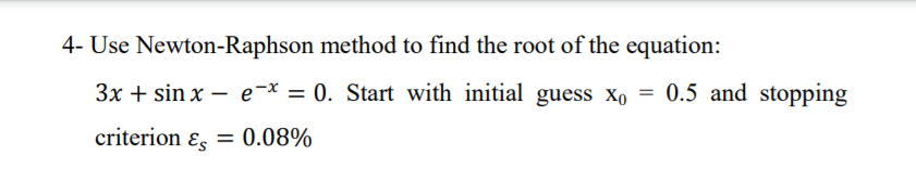 Solved Types and definitions of error- Fixed point method- | Chegg.com