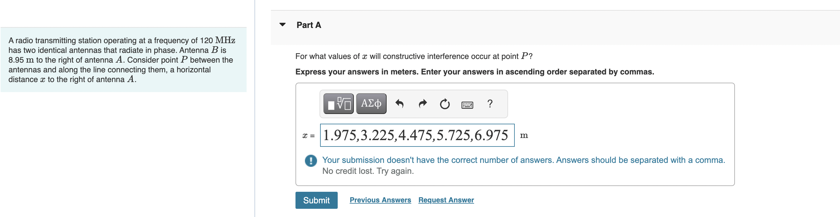 Solved Part AA radio transmitting station operating at a
