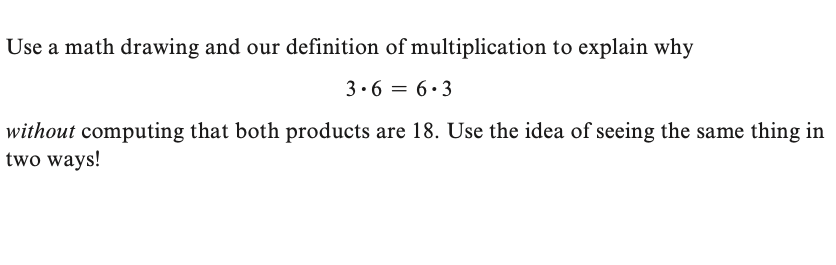 Solved Use a math drawing and our definition of | Chegg.com