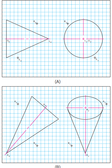 Complete the line of intersection between the objects | Chegg.com